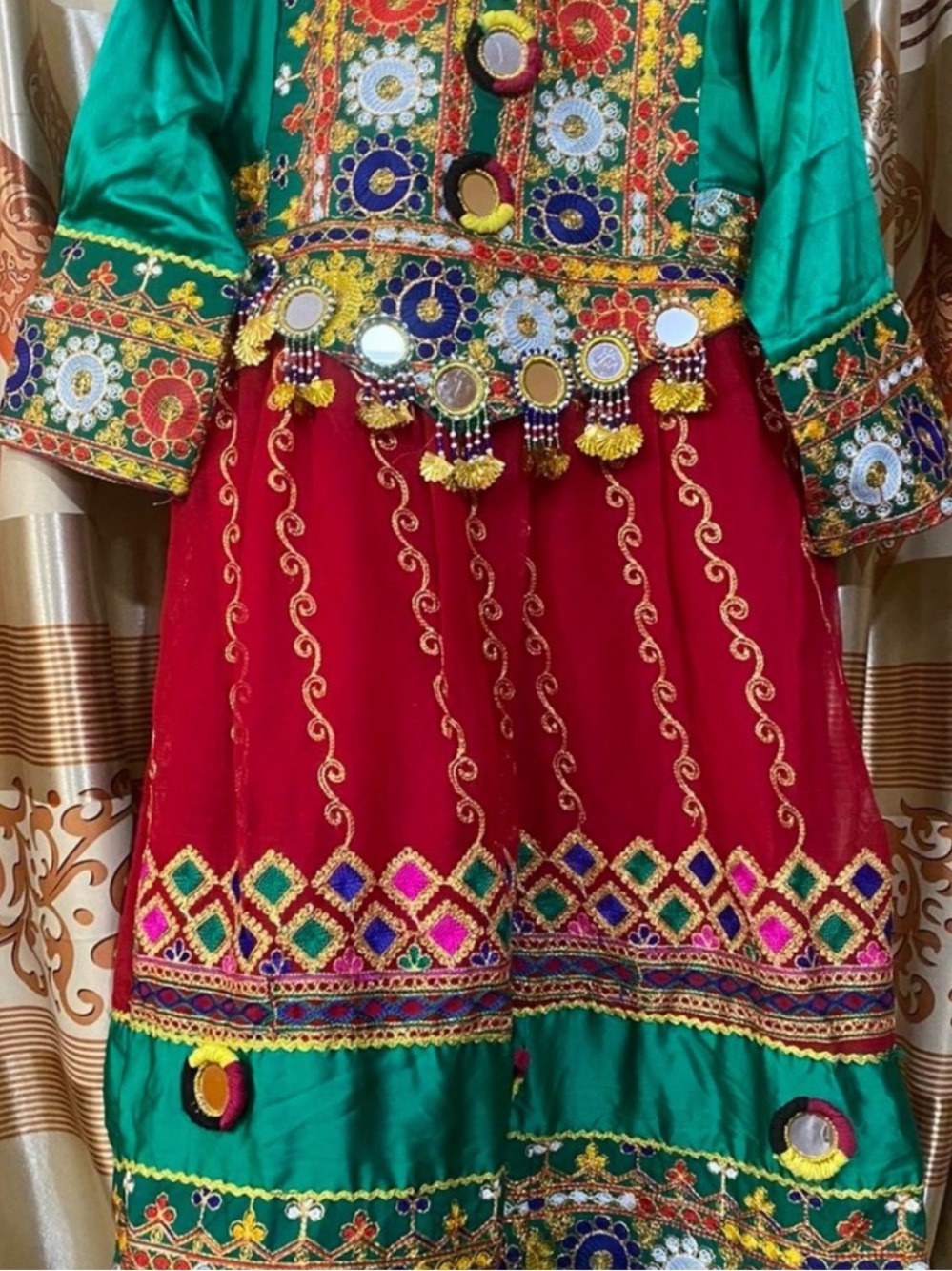 Small- medium Womens Afghan Dress